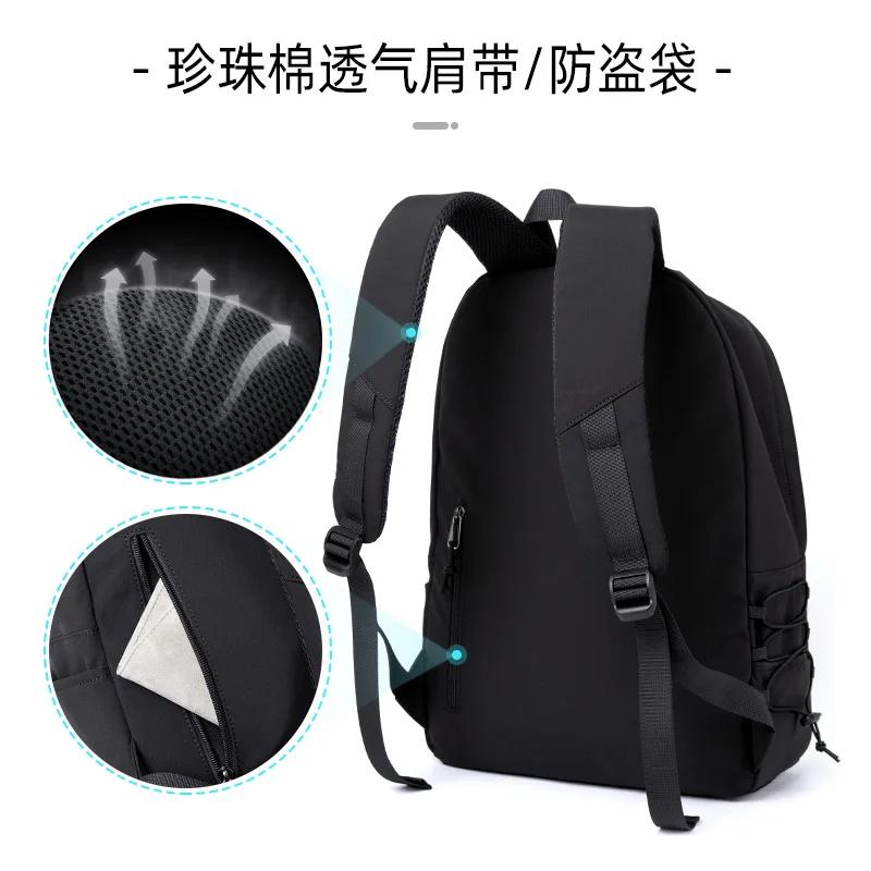 Sac à dos Oxford pour hommes, léger, Simple, pour ordinateur portable de 14 pouces, unisexe, décontr