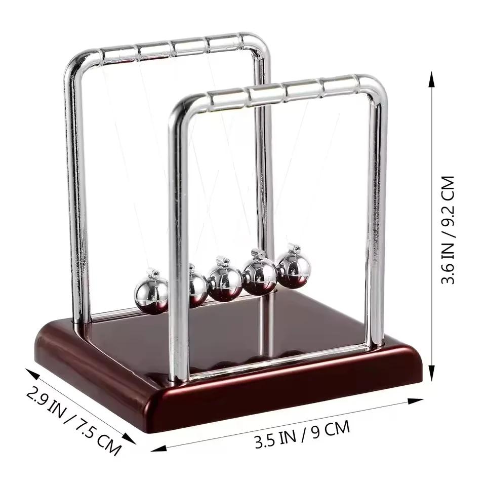 Newton Balance Pendule Ball, Fungic Science Toy, Collision Energy Conservation, Law Ball, Office Dec
