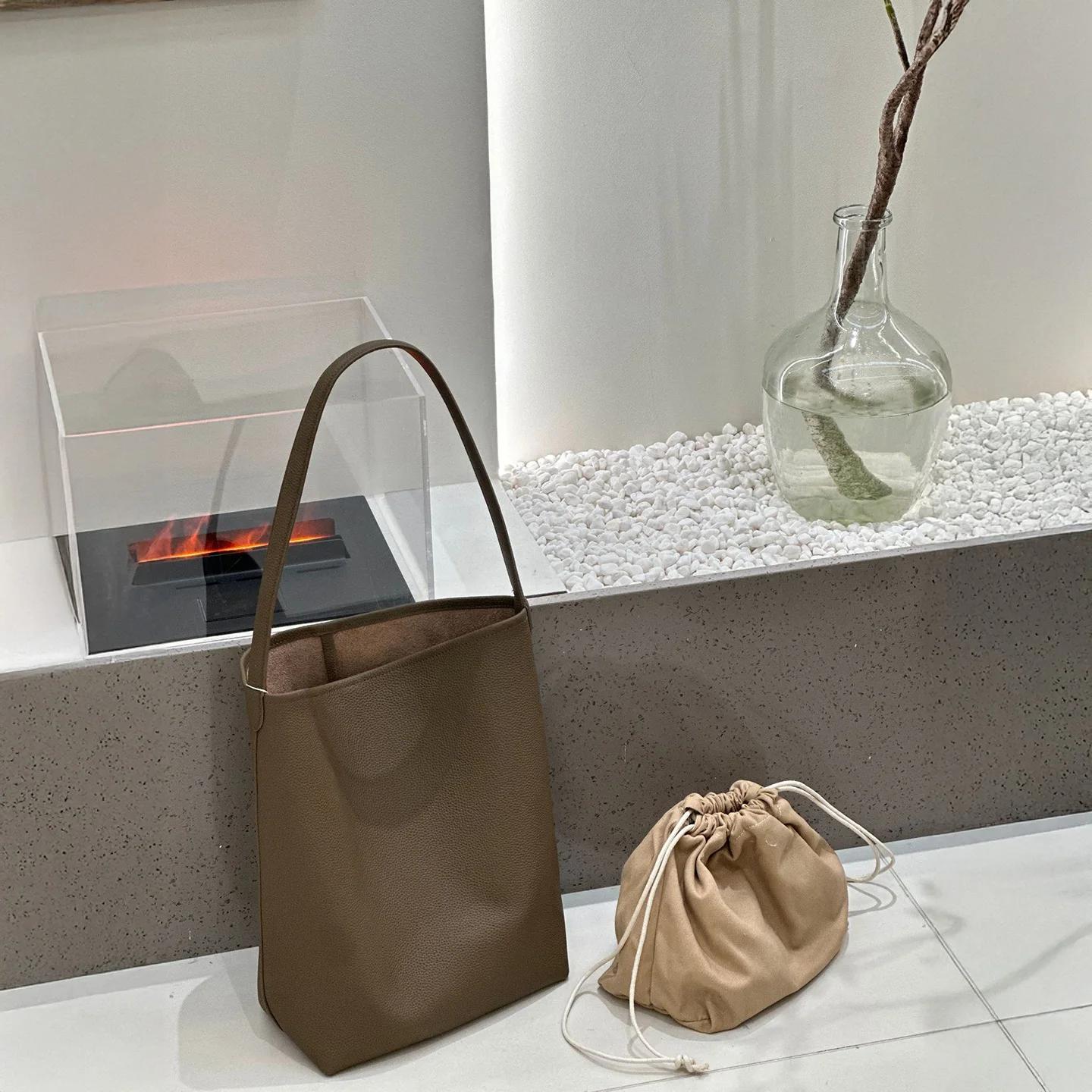 MENDY – grand sac seau pour femmes, fourre-tout, sac à bandoulière de luxe de styliste en cuir vérit