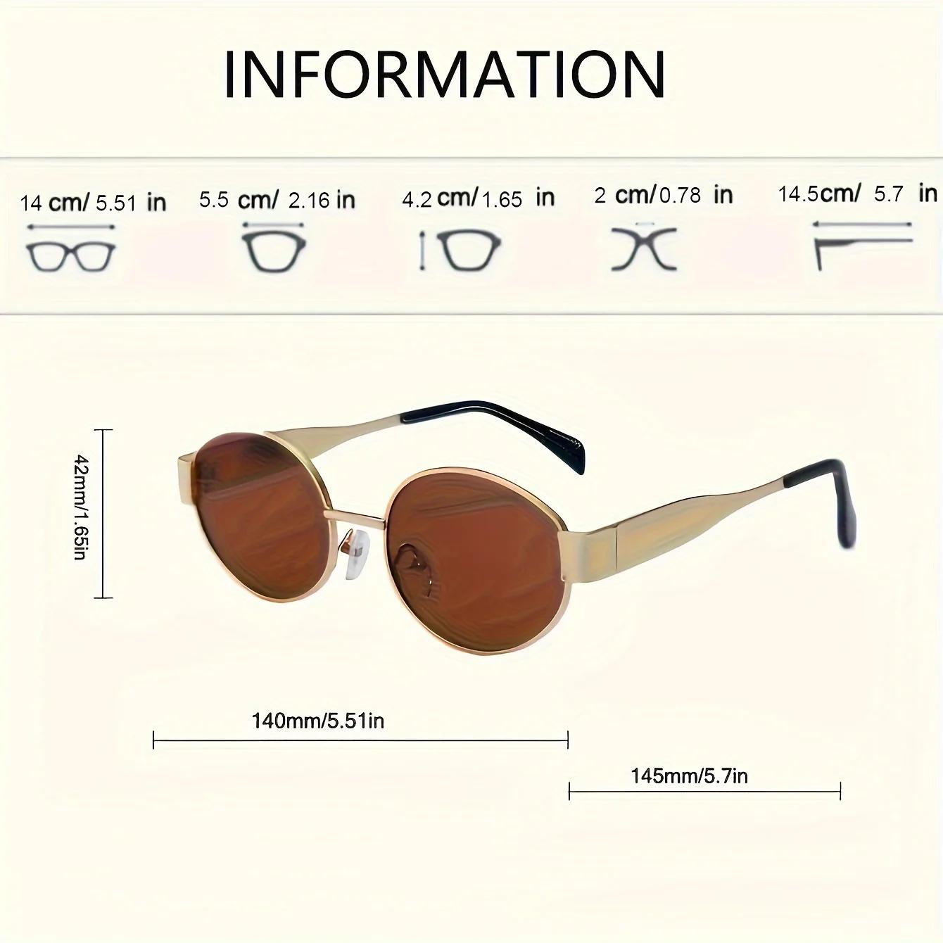 Lunettes de soleil ovales pour femmes et hommes, monture métallique tendance, nuances classiques