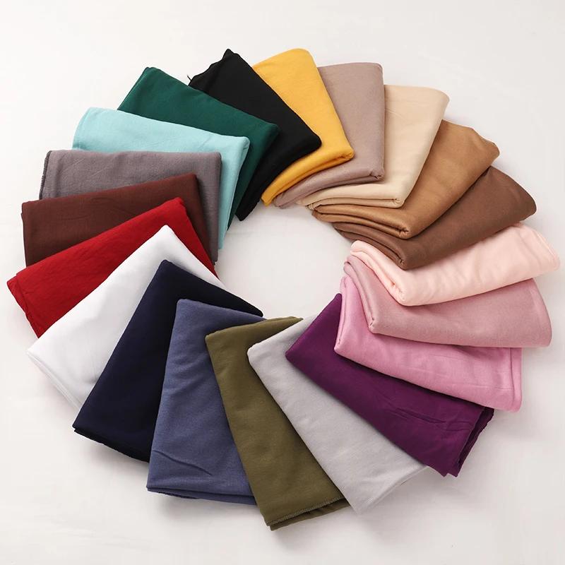 Hijab en coton modal pour femmes musulmanes, hijab pour femmes musulmanes, longue écharpe africaine,