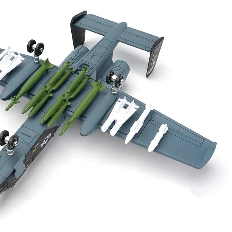Blocs de construction de la série militaire A-10 Thunderbolt II, avion d'attaque de soutien modèle F