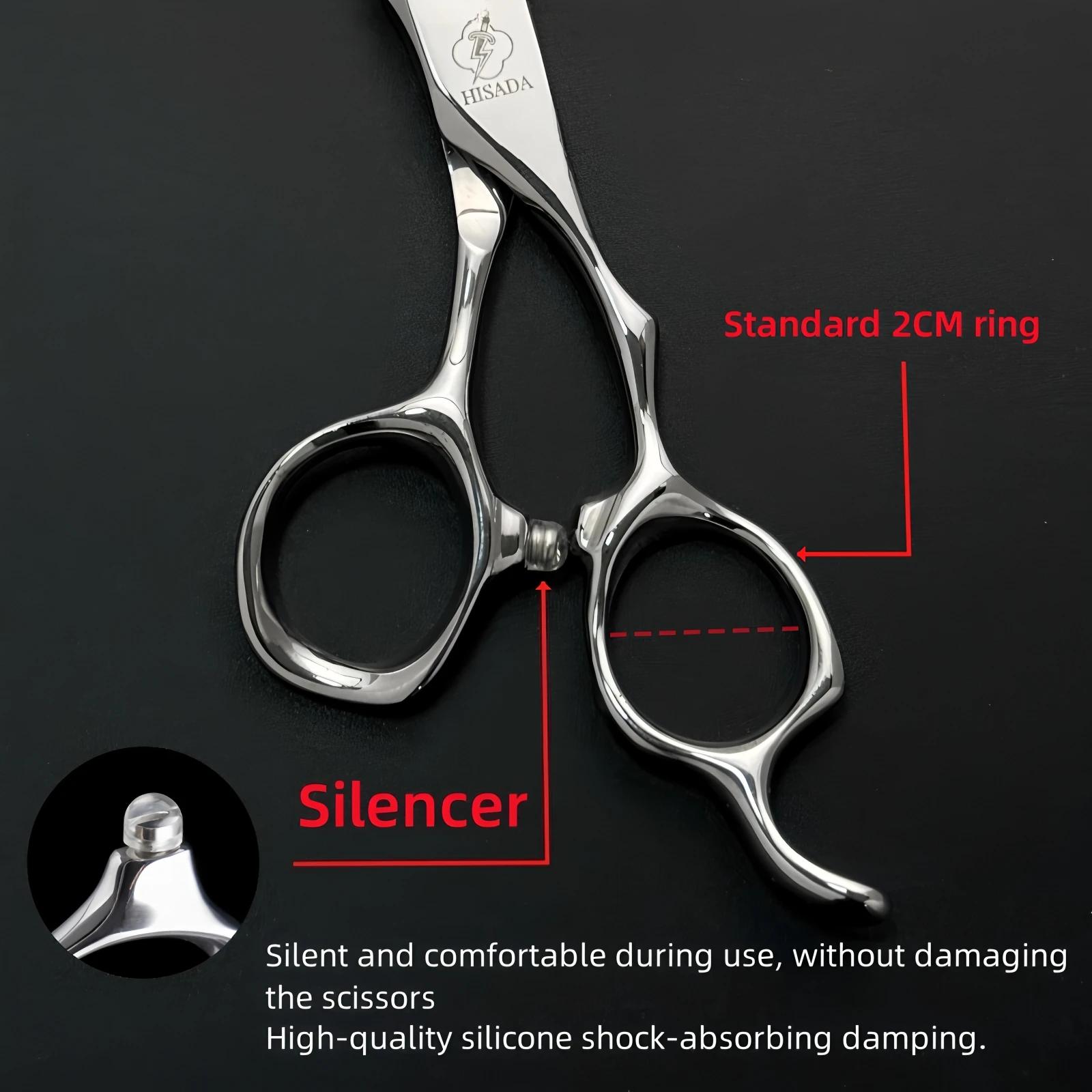 HISADA ciseaux de coiffeur ciseaux de coiffure professionnels 6.0/6.5/7.0 pouces matériel japonais f