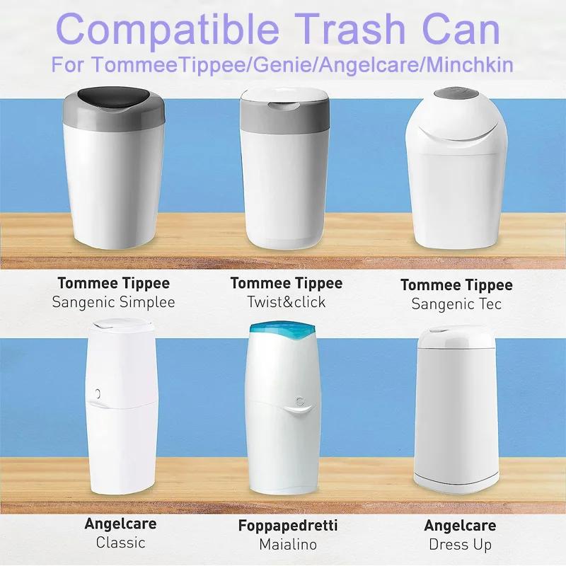 Sacs poubelles de rechange pour poubelle à couches, 1/5/10 pièces, pour Tommee Tippee Sangenic Simpl