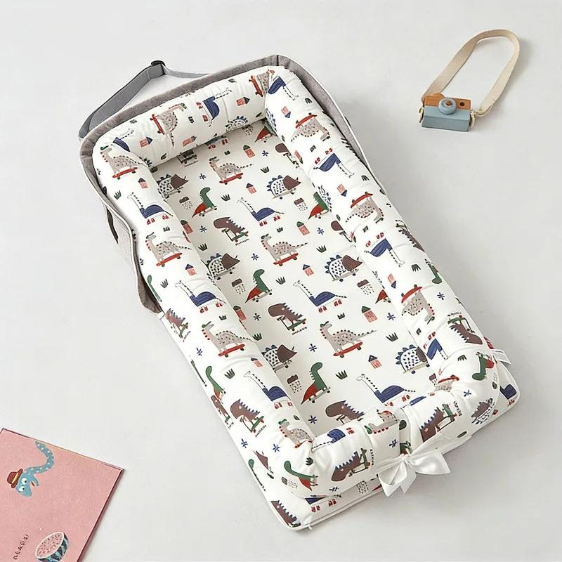Nouveau berceau de voyage pliable pour bébé, lit d'appoint avec sac de transport pour nouveau-nés, l