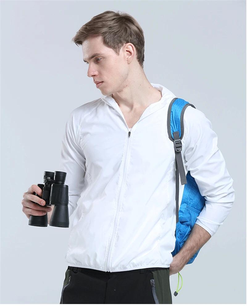 Veste de pluie de Camping pour hommes et femmes, vêtements de Protection solaire imperméables, vêtem
