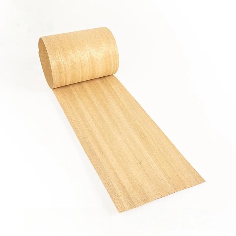 Placage en bois Koto naturel de 0.5mm d'épaisseur, pour raquettes Guzheng, guitare et Tennis de Tabl