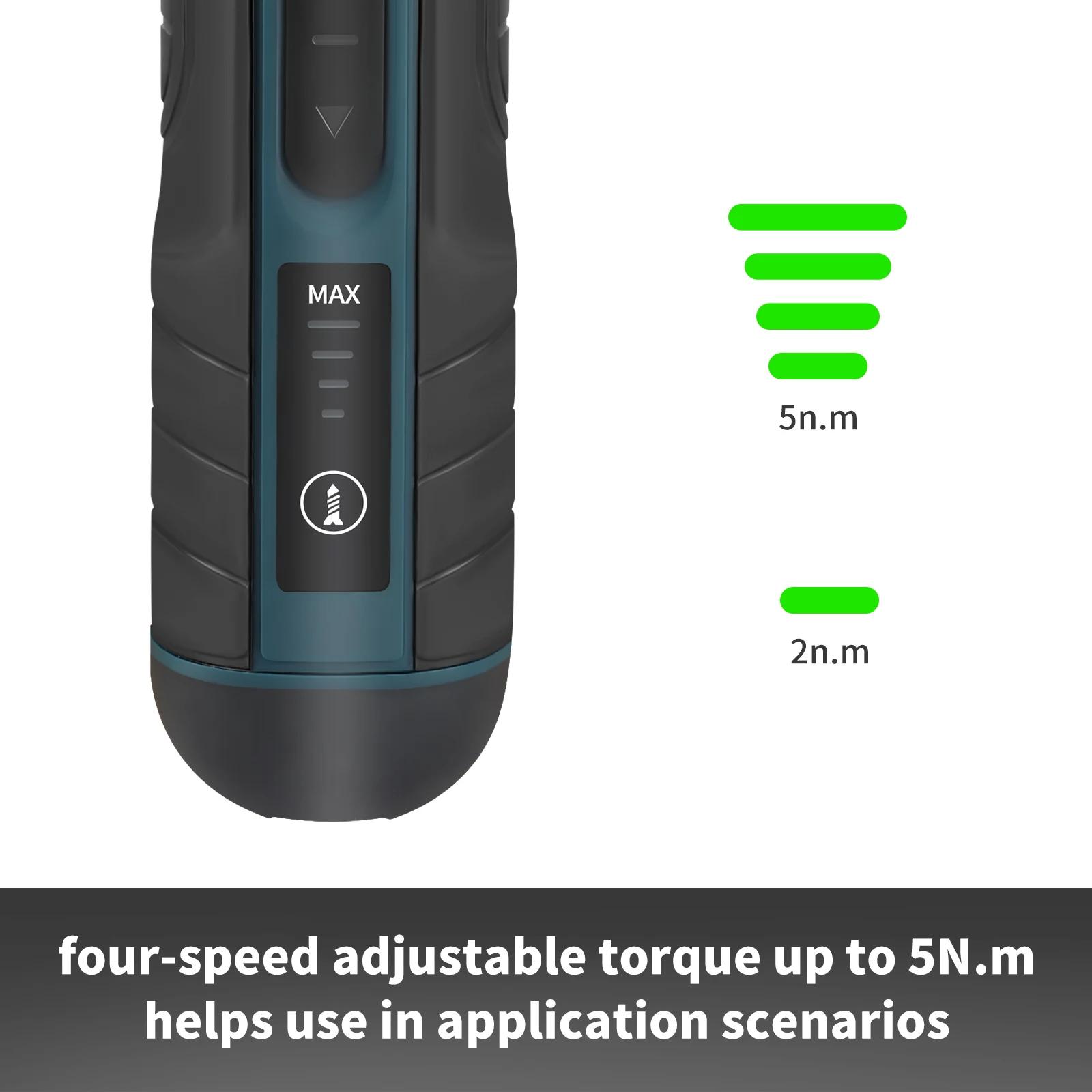 Tournevis électrique sans fil Makita |   couple 3,6 V 5 N.m |   Mandrin 1/4" |   Batterie Li-ion 130