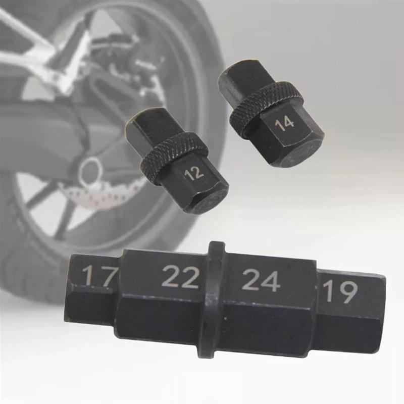 Adaptateur de douille de broche d'appellation hexagonal Allen pour moto, outil de retrait d'opathie,