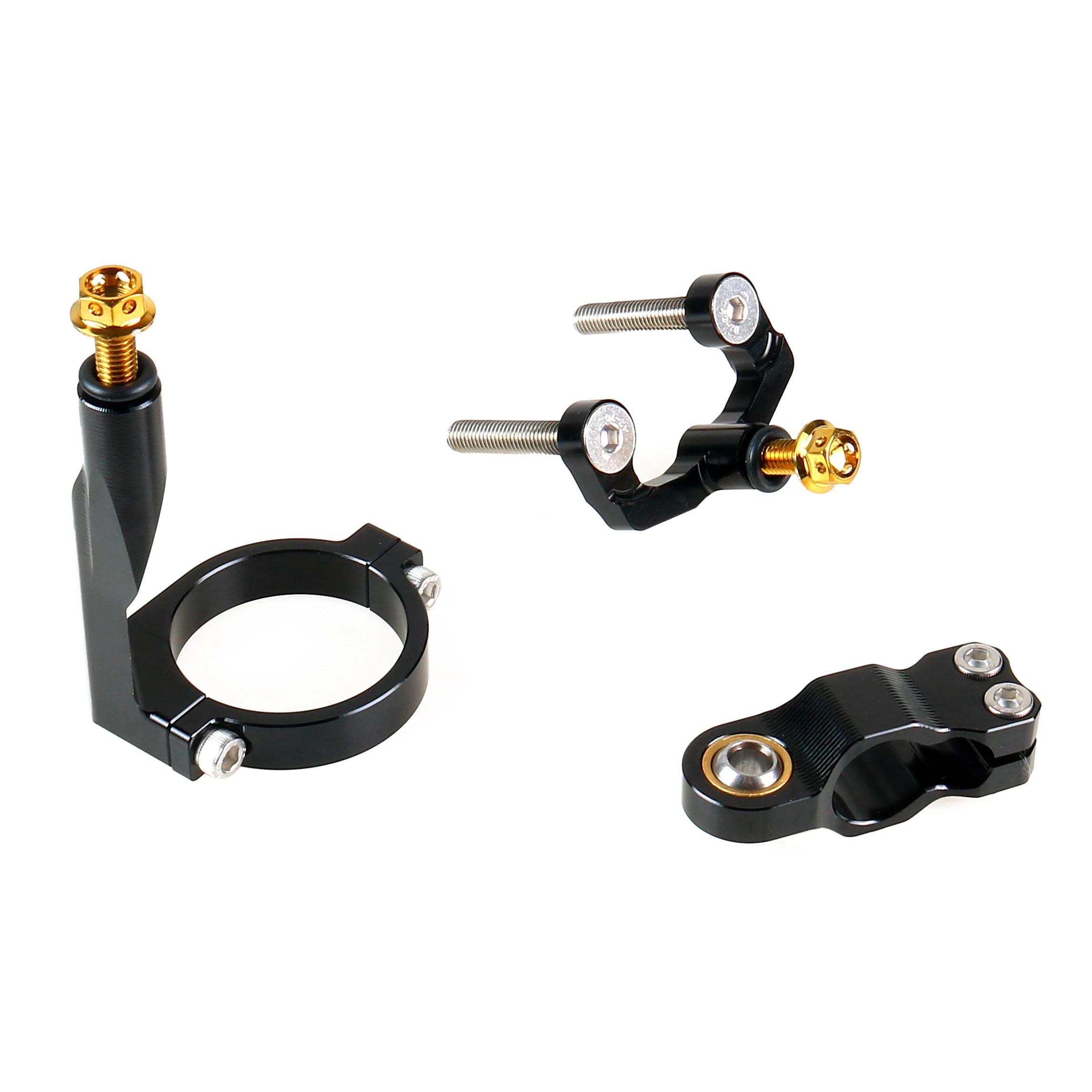 Amortisseur de stabilisateur CNC pour moto, support de montage de direction complet pour Aprilia RS6