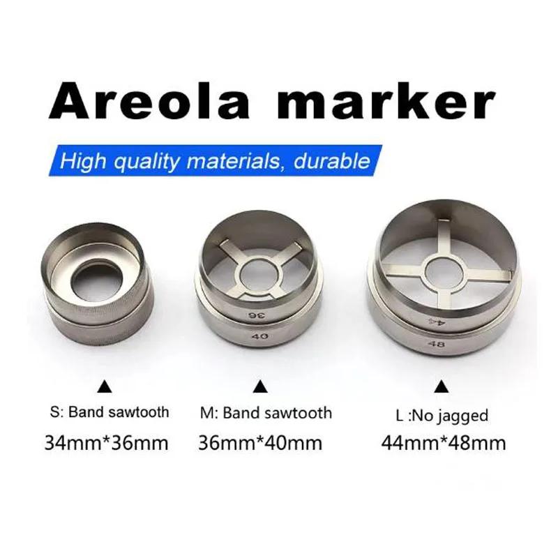 Marqueur d'aréole Shiqiang en acier inoxydable, positionnement de l'aréole, outil de proporplastique