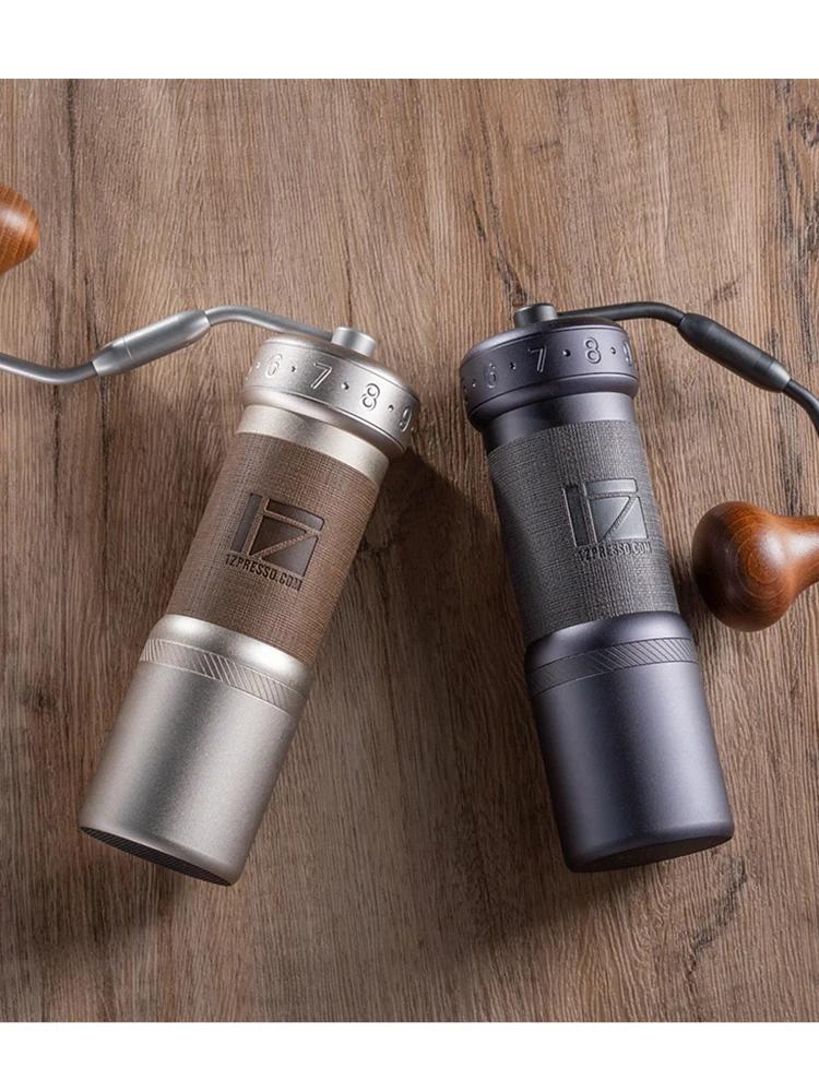 1Zpresso KUltra moulin à café manuel moulin Portable 48mm bavure en acier inoxydable