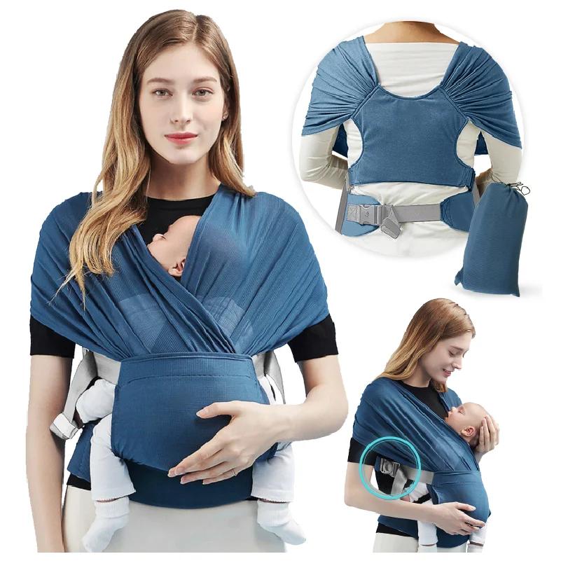 Wrap porte-bébé Original extensible pour bébé, parfait pour les nouveau-nés et les enfants jusqu'à 4