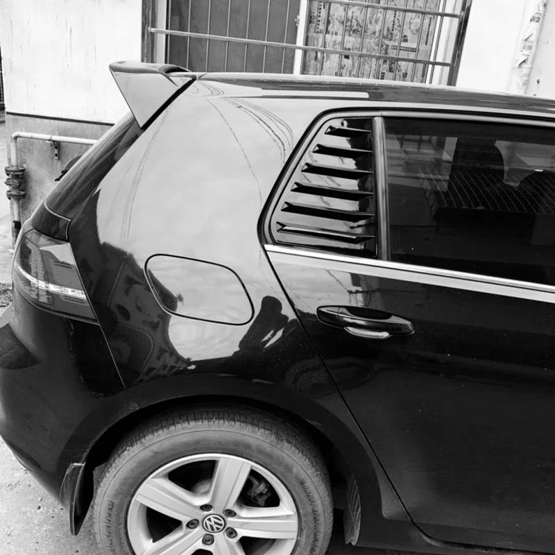 Couvercle de Volet Arrière de Voiture, Paire de Garnitures d'Évent Latéral pour Volkswagen VW GOLF 7
