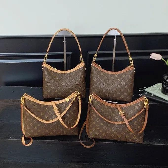 Sac à langer en cuir élégant et décontracté pour femme, grande capacité, texturé, original, rétro, p