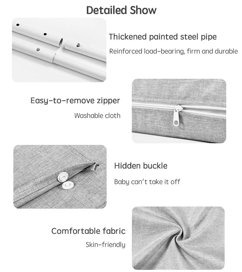 Barrière de lit pour enfant, 1 pièce, 47cm, garde-corps de clôture pour lit de bébé, Protection de l