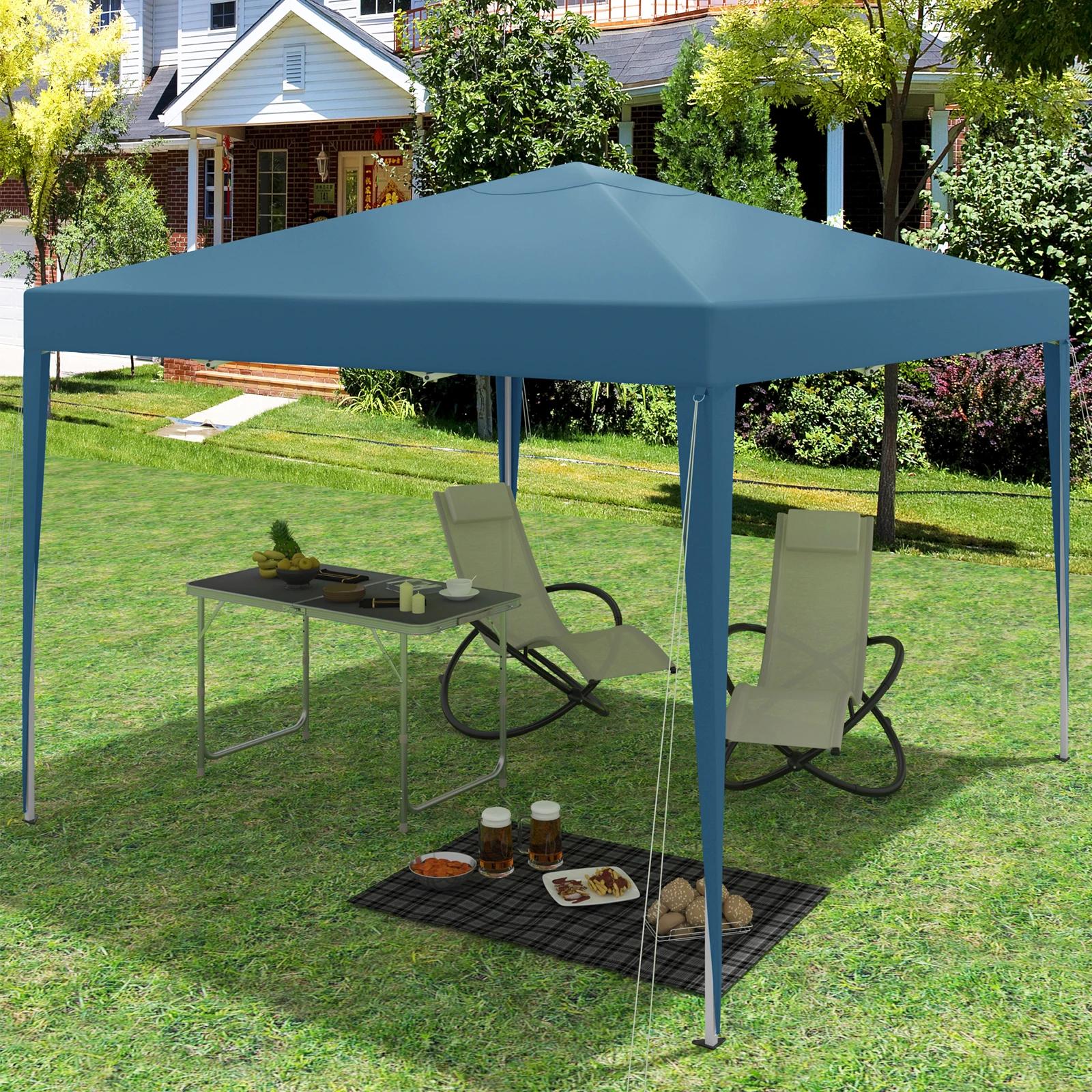Gazebo de jardin pliable Pop-Up, Patio, étanche, Camping, Festival, pagode, tente, Protection solair