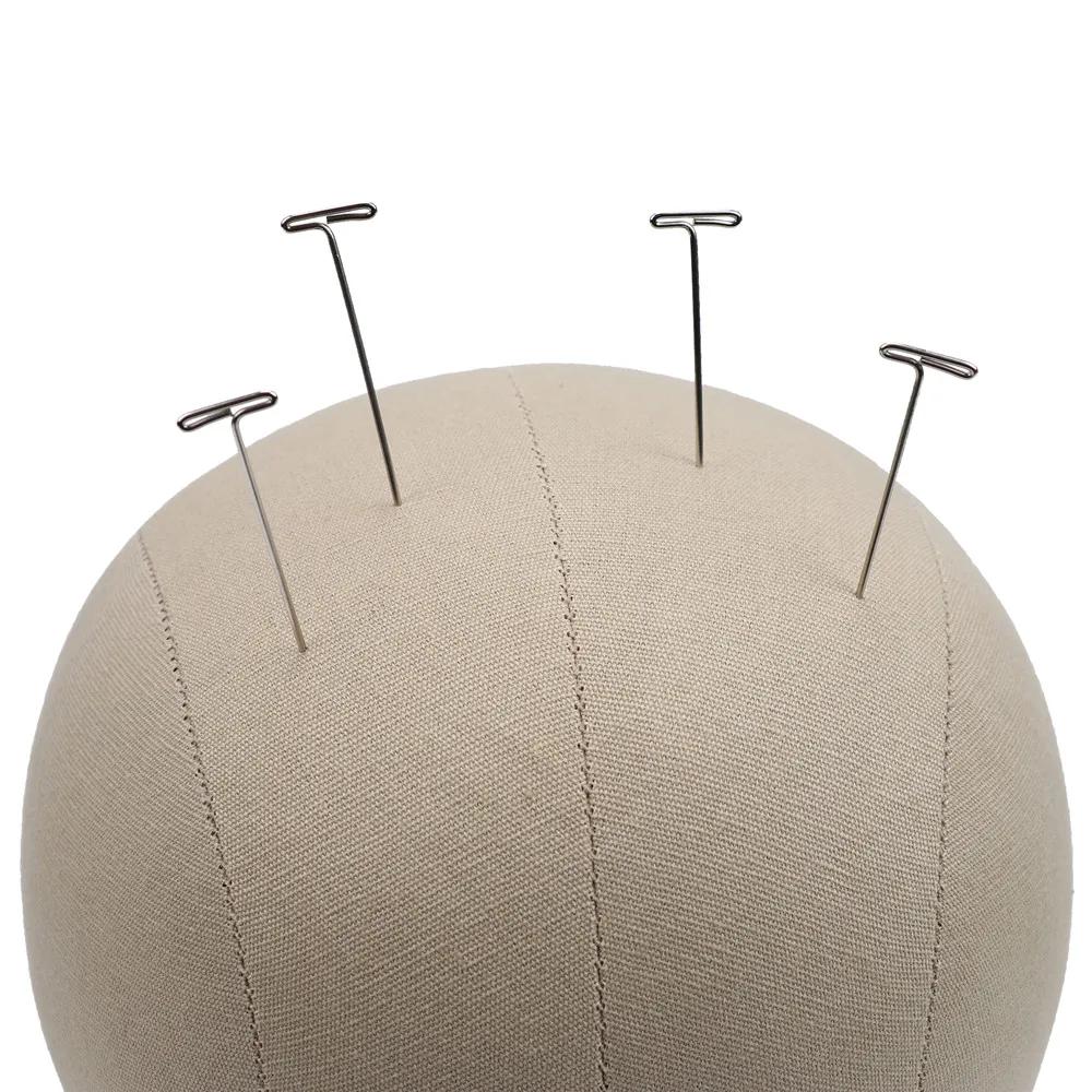 21 "/22"/23 "/23.5"/24 "tête de bloc de toile tête de Mannequin trame/affichage de perruque style tê