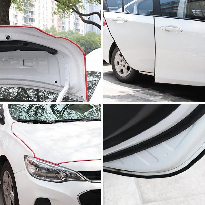 Protecteur de porte de voiture 2/5/10M, bande anti-rayures, garniture de Protection Anti-Collision p