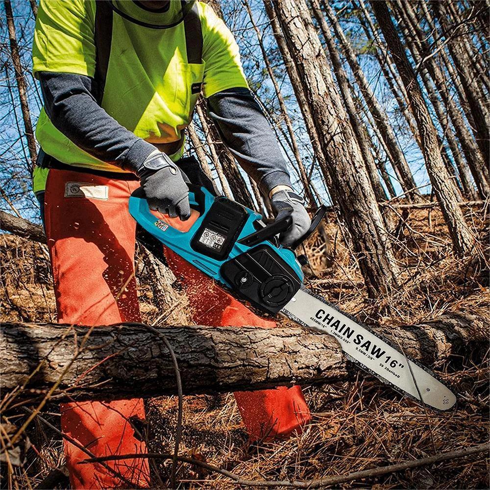 Makita – tronçonneuse électrique sans fil de 16 pouces