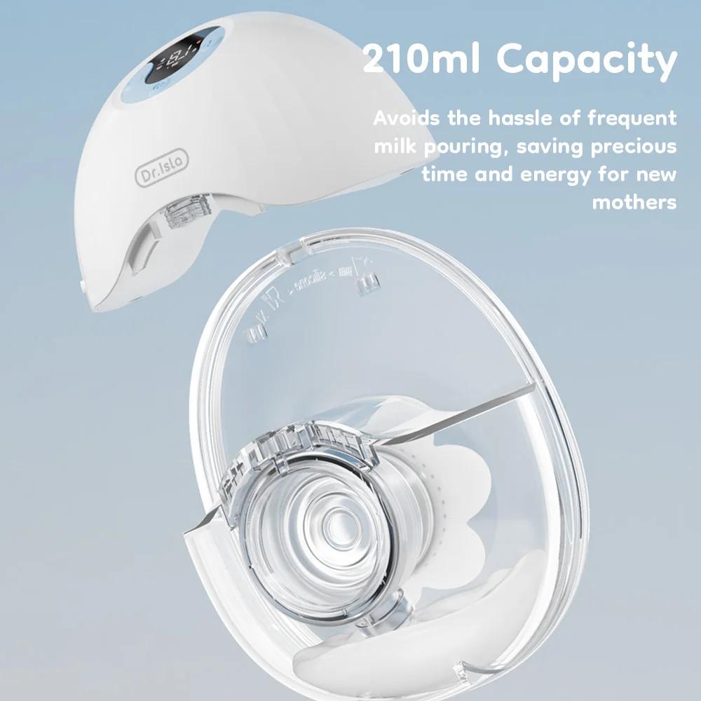 Tire-lait électrique portable MAMIJOY 4 modes 36 niveaux - Collecteur lait mains libres silencieux
