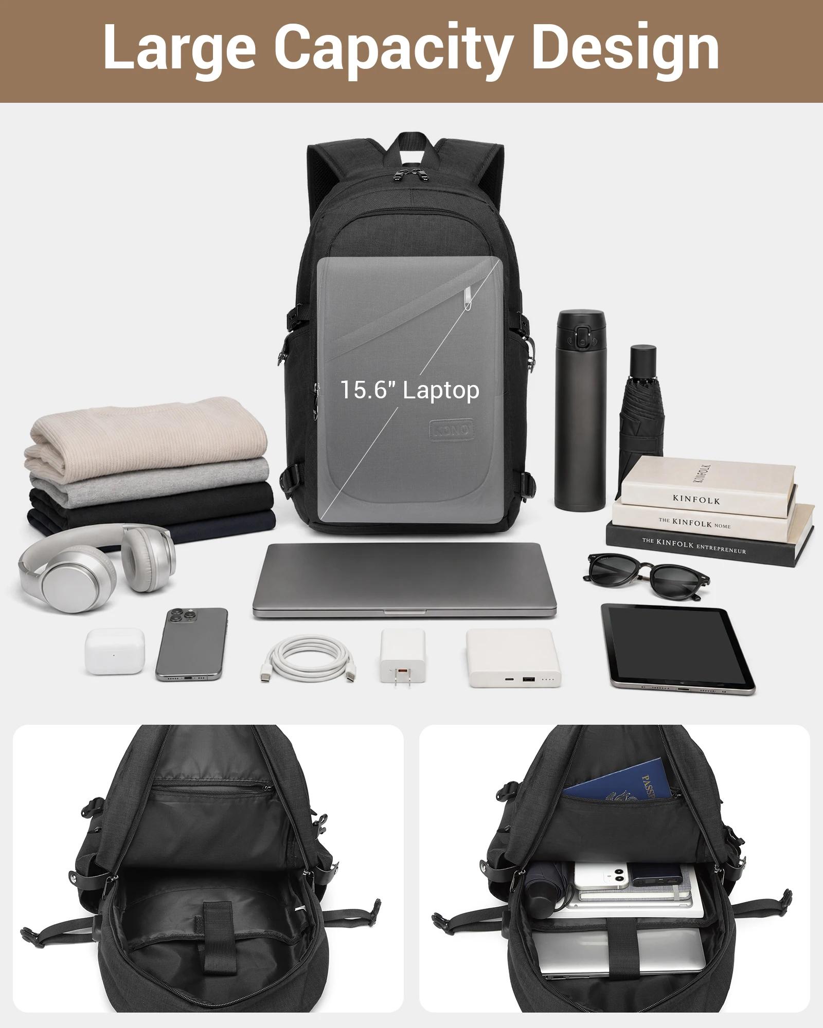 Kono-Ordinateur portable antivol SR pour voyage
