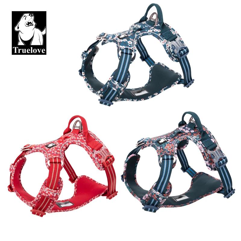 TruelGru- Tissu en coton SFP Floral pour animaux de compagnie