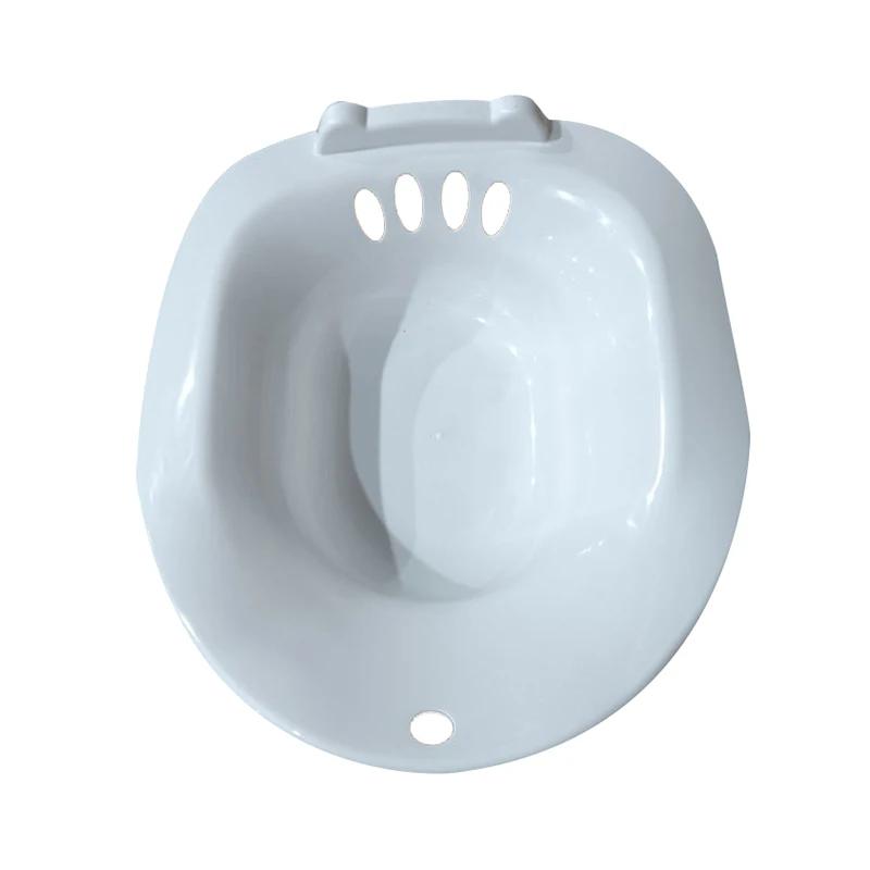 Baignoire de siège de toilette pour bidet, soins post-partum, bassin pour handicapés, trempage périnéal, pas de squats