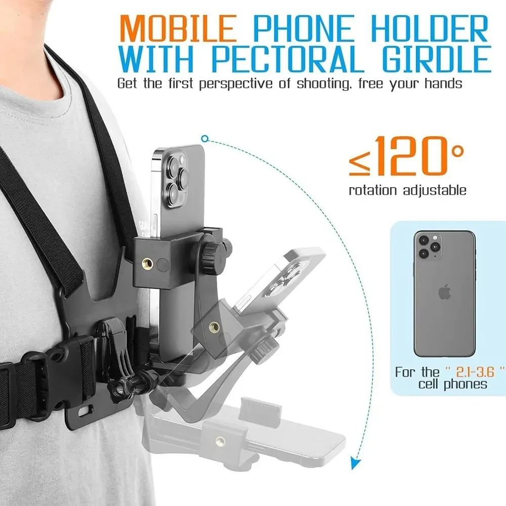 1 PC support de pince de téléphone réglable