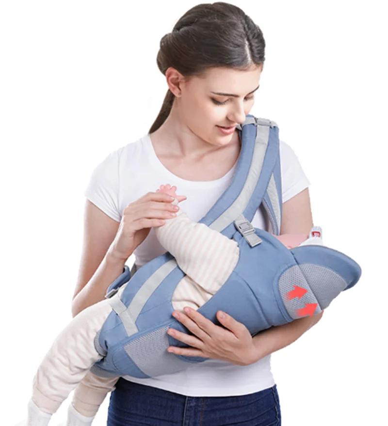 Porte-bébé ergonomique sac à dos Hipseat kangourou transporteur face avant voyage bébé