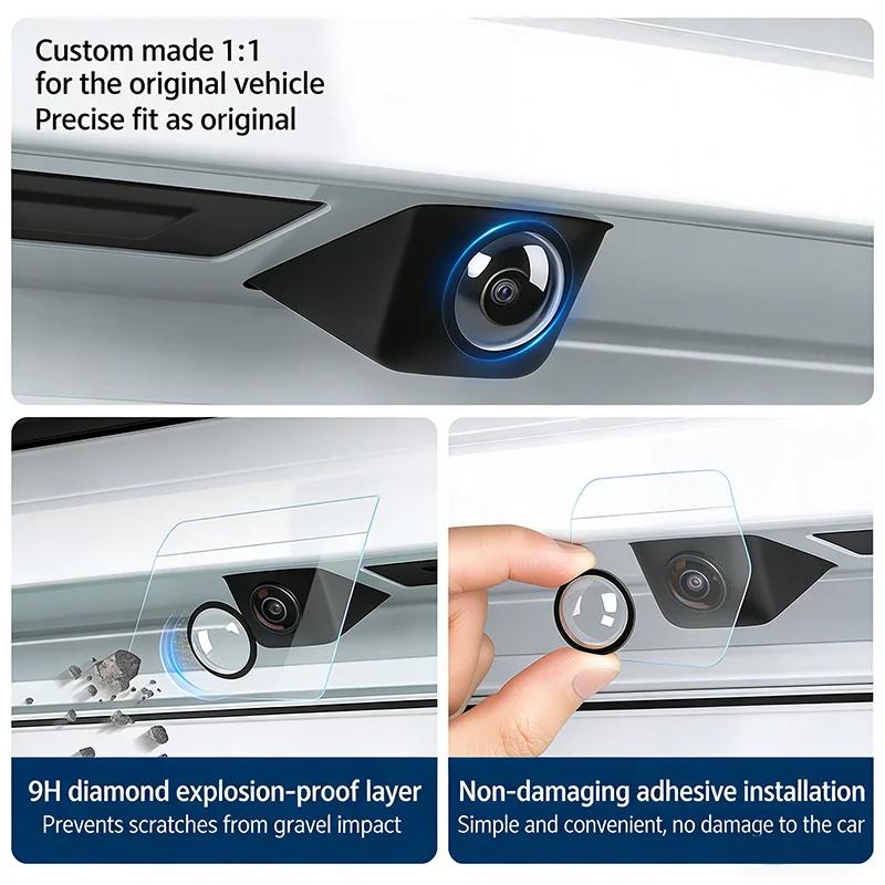 Voiture 360 ° Protection d'objectif de caméra
