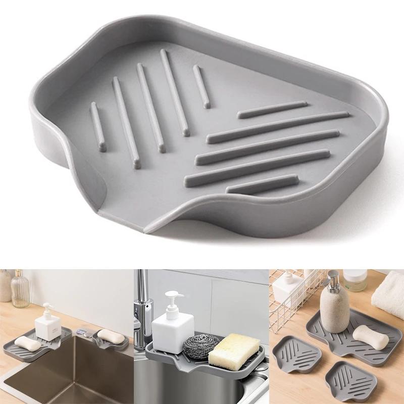 Évier de cuisine porte-éponge