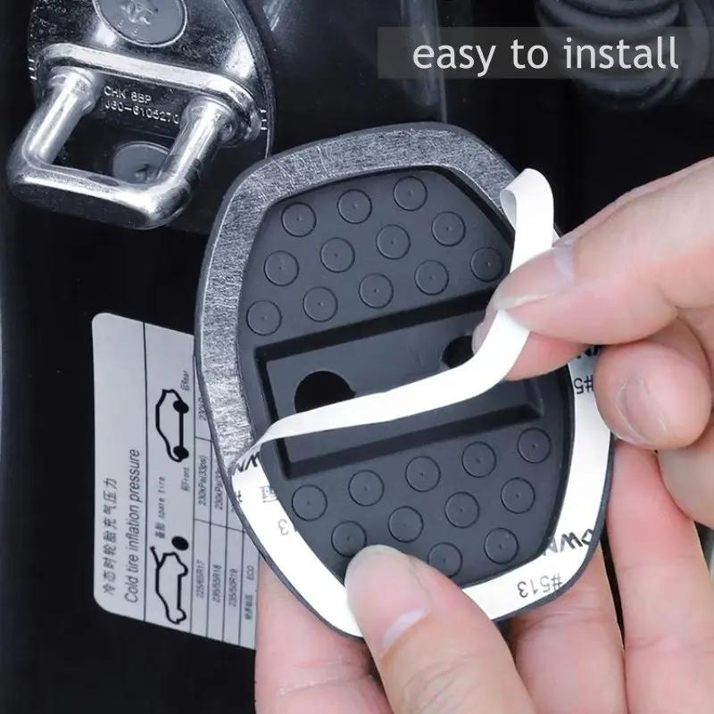 Pour BEIJING BAIC X55 X7 BJ30 BJ40 BJ60 EU5 2026 2025 2024 – Accessoires de protection en silicone pour serrures de portières de voiture