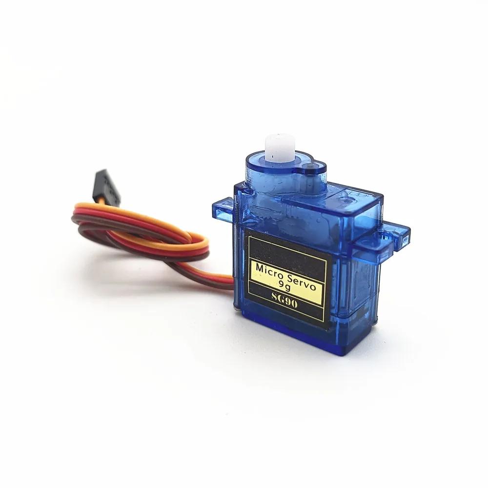 2/5/10/20 pièces SG90 servomoteur micro 9g 180 360 degrés montage
