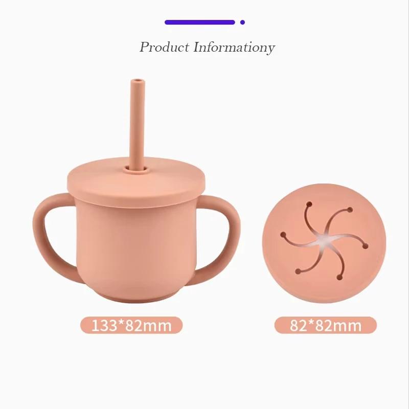 Ensemble assiettes silicone enfants 10 pièces aspiration anti-chute bol entraînement alimentation fourchette cuillère