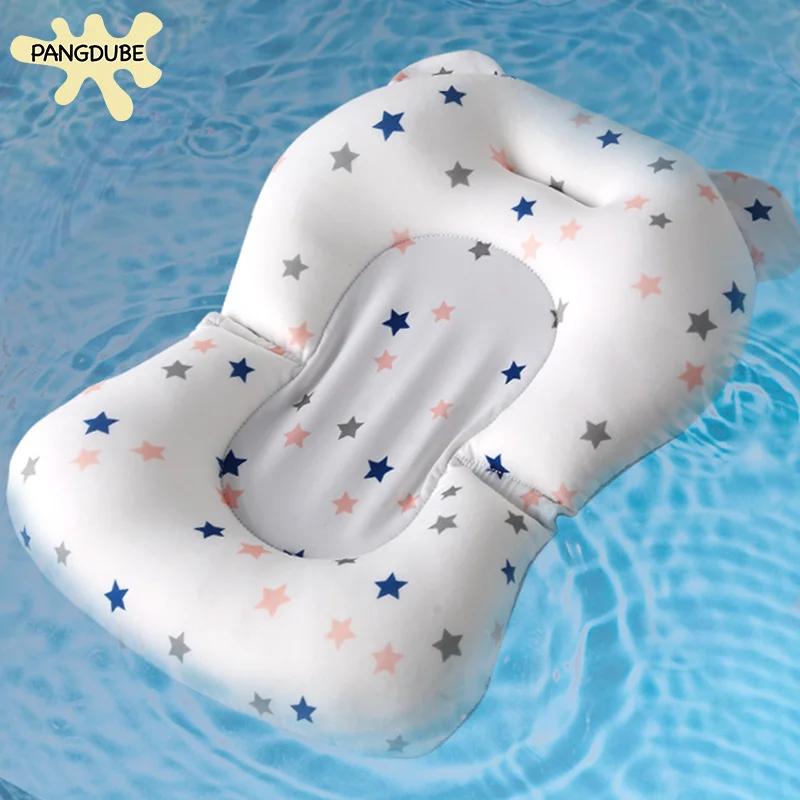 PANGDUBE – siège de bain pour bébé de 0 à 12 mois, coussin de baignoire pour nouveau-né, coussin de Support réglable avec tapis antidérapant, flotteur de sécurité pour douche