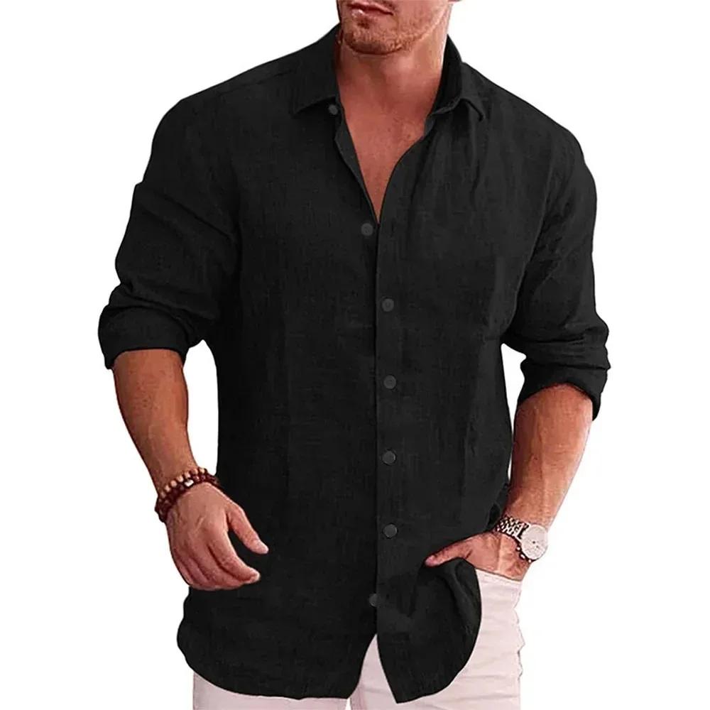Chemise polyvalente à manches longues pour hommes