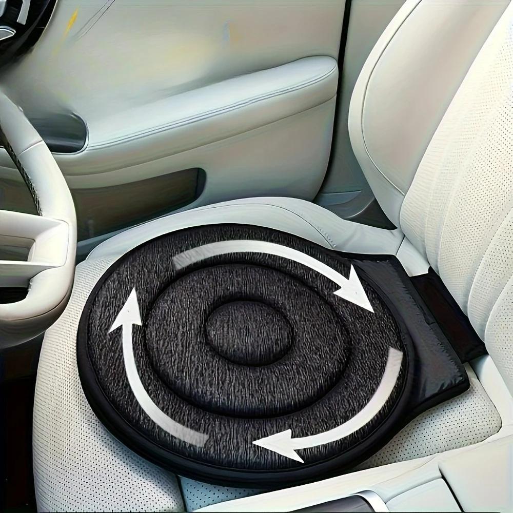 360 ° Coussin de siège de voiture rotatif avec mousse à mémoire de forme