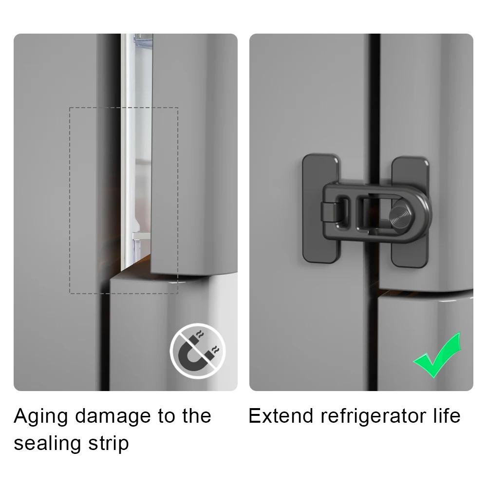 Serrures de porte de réfrigérateur et de congélateur faciles à installer