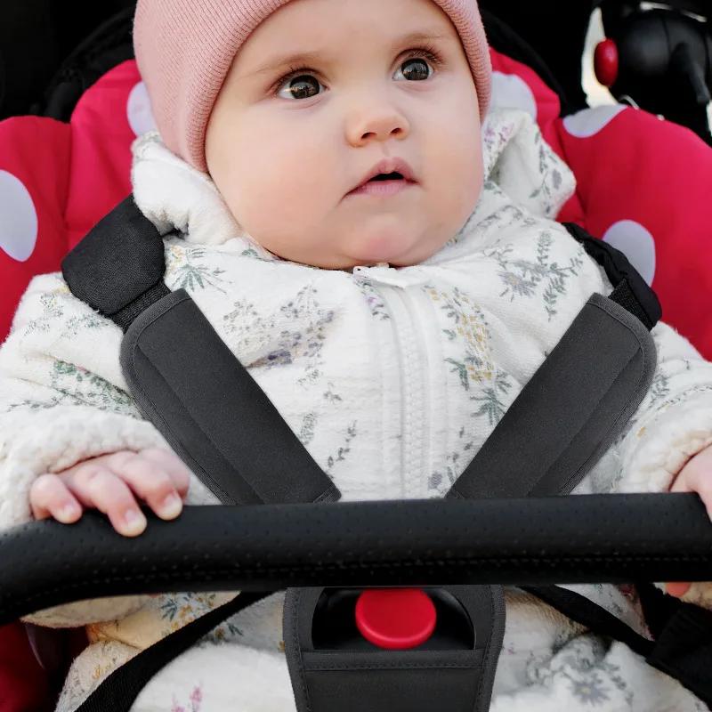 Coussinets de ceinture de sécurité de voiture doux pour bébé