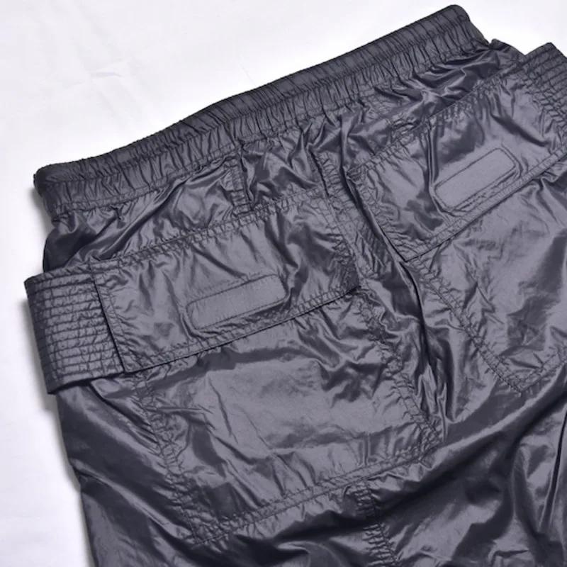 HKSH printemps été nouveau mince genou longueur pantalon jeunesse haute rue mode Shorts hommes Ins Tide Chic foncé Niche