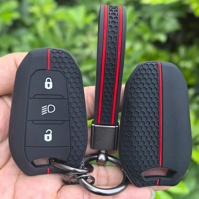 Housse de clé intelligente en Silicone pour voiture
