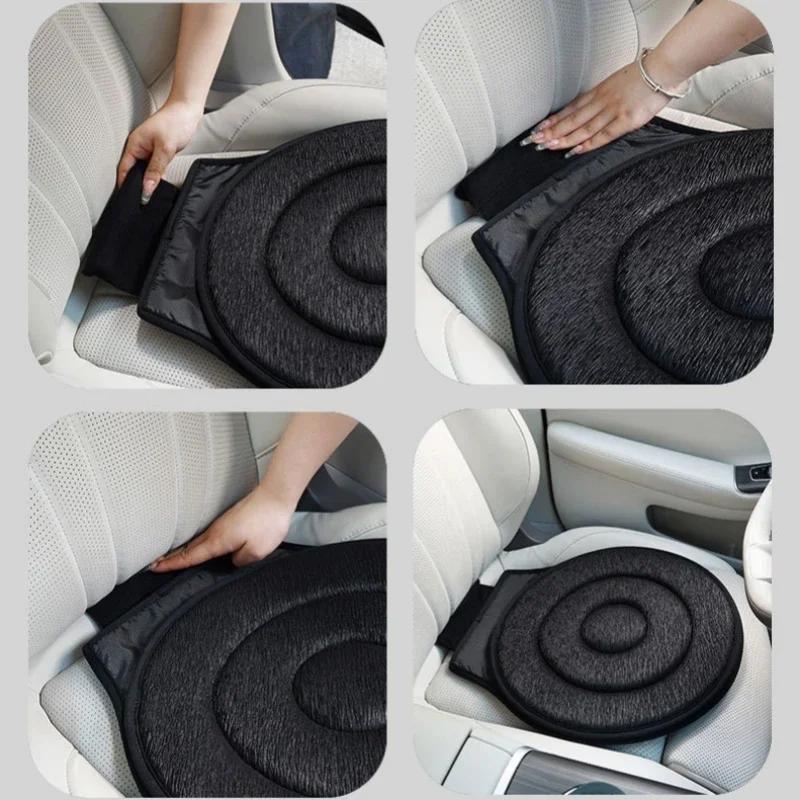 360 ° Coussin de siège de voiture rotatif