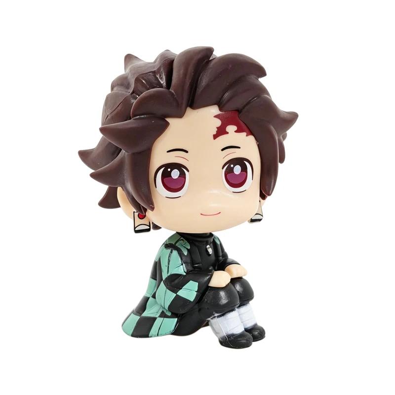 Figurines d'anime Demon Slayer Nezuko Tanjirou Zenitsu Inosuke Kyoujurou Kanawo