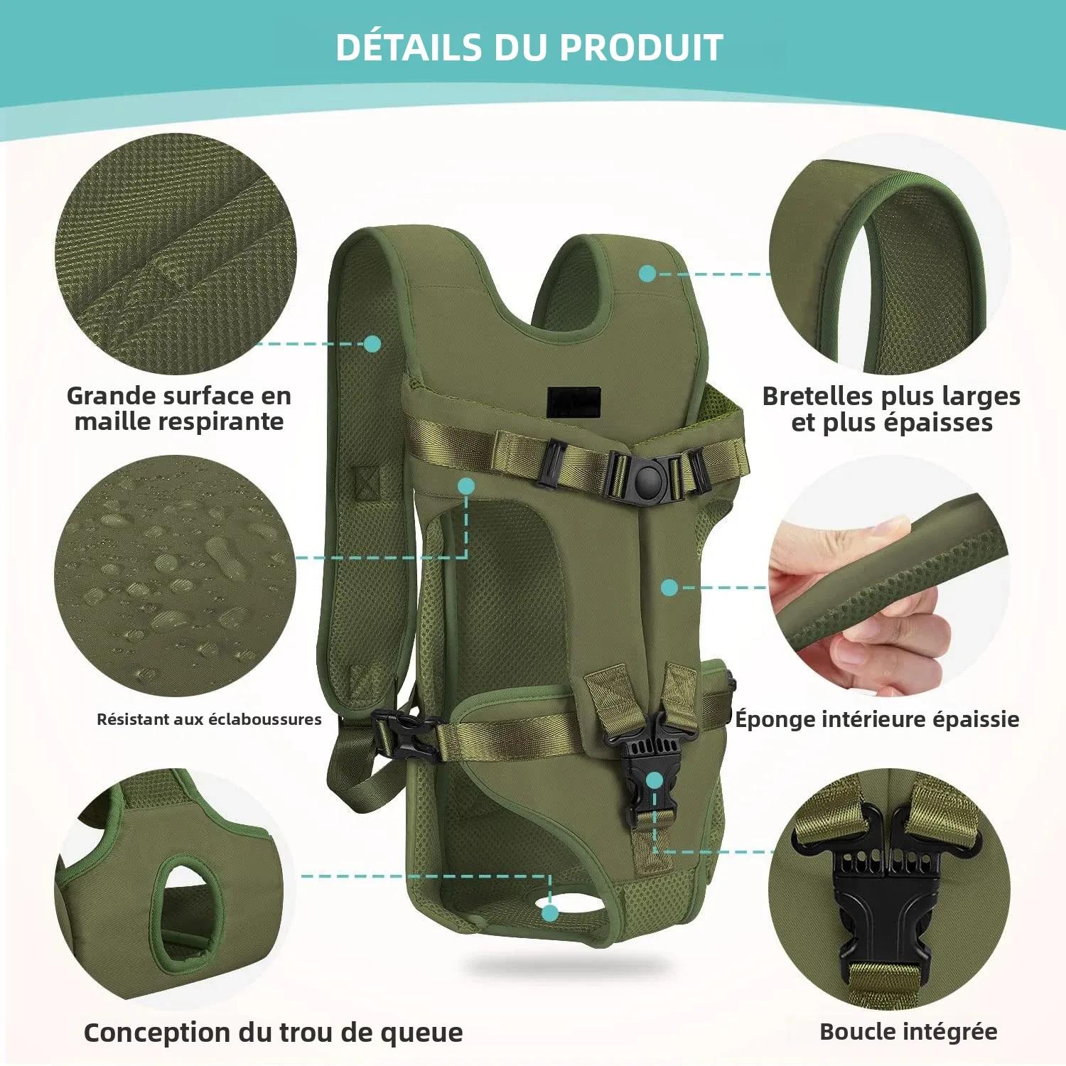 Sac à dos de transport pour animaux de compagnie