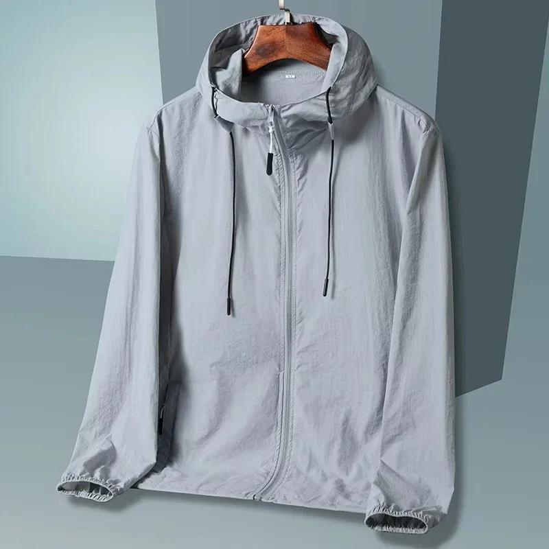 Veste d'été à capuche pour hommes et femmes