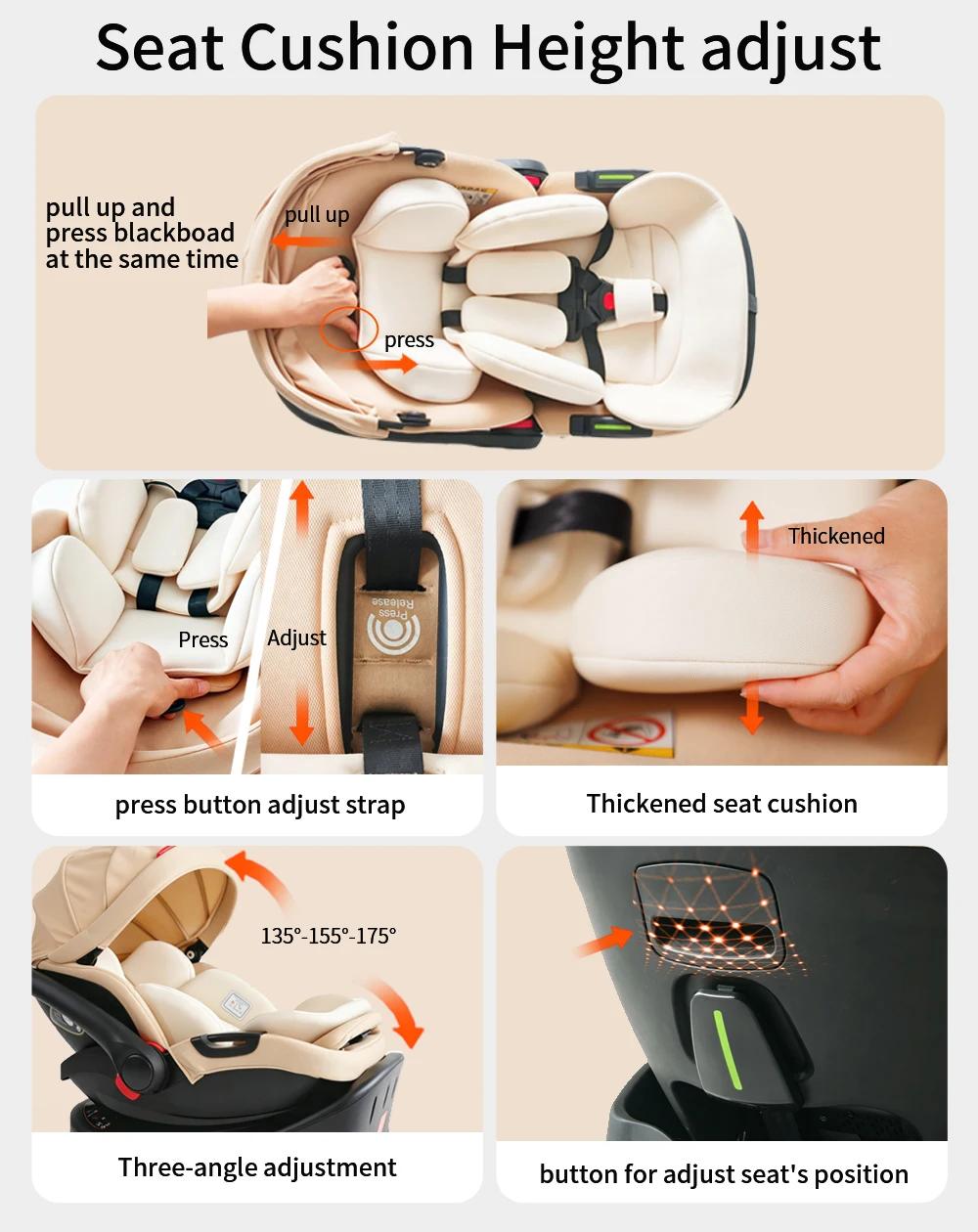 Poussette Standard Réversible 3 en 1 pour Bébé