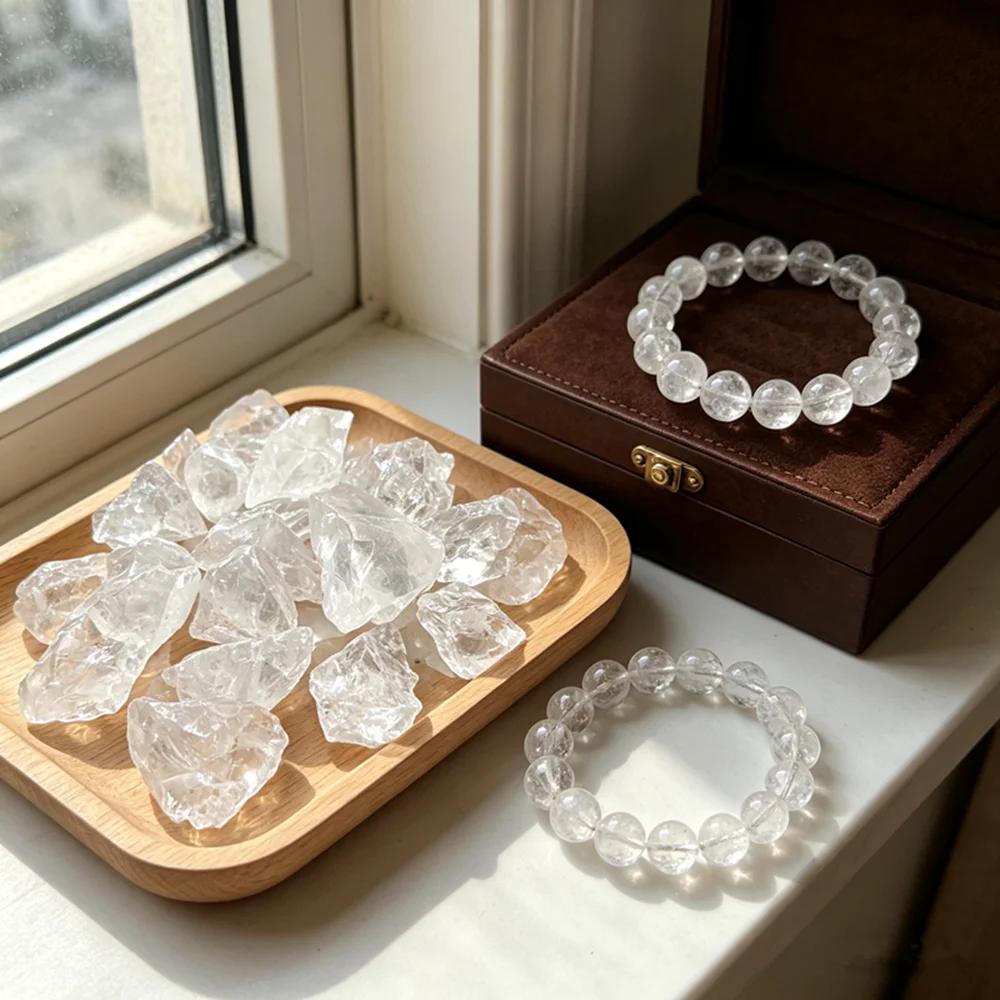 Pierre de Quartz claire naturelle