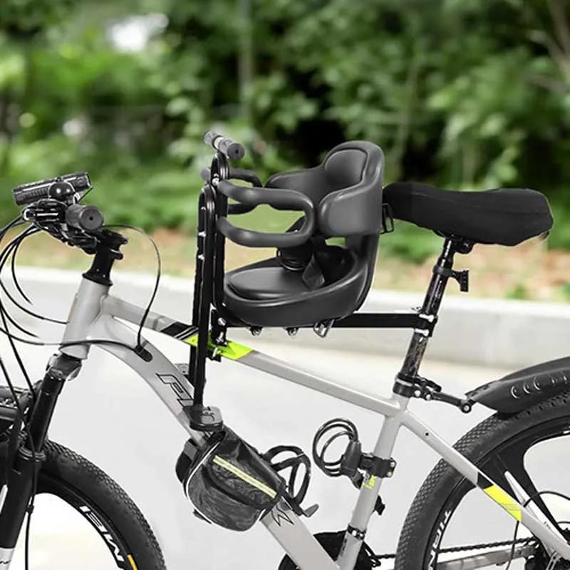 Siège de vélo pour bébé, siège de vélo pour tout-petit, fixation pour vélo adulte, siège de vélo avant pour enfants de 1 à 3 ans, siège de vélo pour enfants