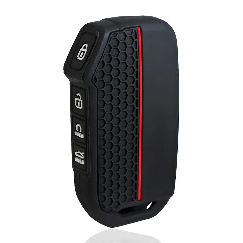 Étui en Silicone pour clé télécommande de voiture
